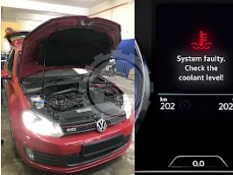 Coolant System Warning Light (Volkswagen Golf)