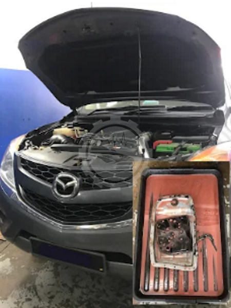 Mazda BT50 Auto Transmission in Water